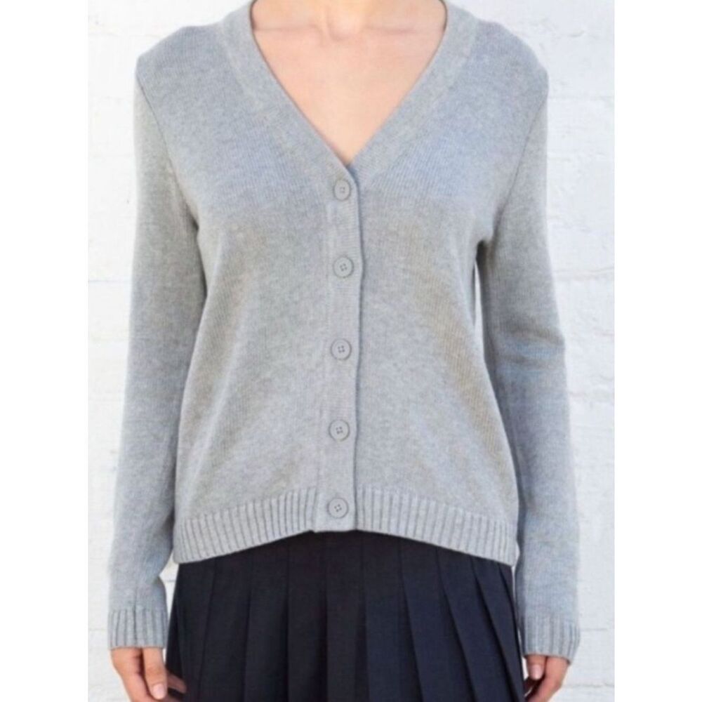 NEW Brandy Melville Shannon V-Neck Button Up Cardigan OS One Size